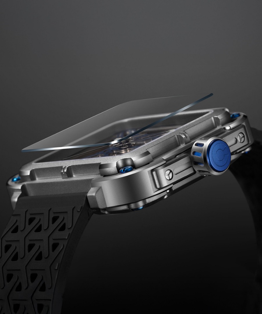 CIGA DESIGN X021-TIBU-W25BK Skeleton Dial Automatic Analog Watch  - For Men