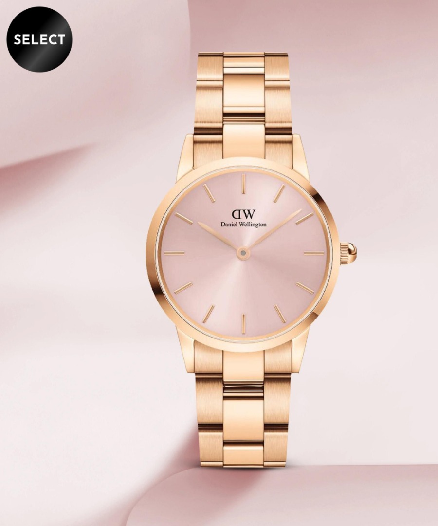 DANIEL WELLINGTON Iconic Iconic Link Pink color Roun