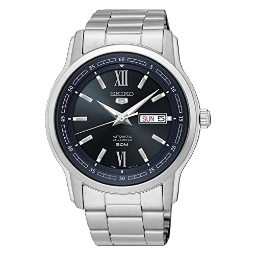 Seiko Stainless Steel Analog Blue Dial Men's Watch-S Seiko Stainless Steel Analog Blue Dial Men's Watch-S