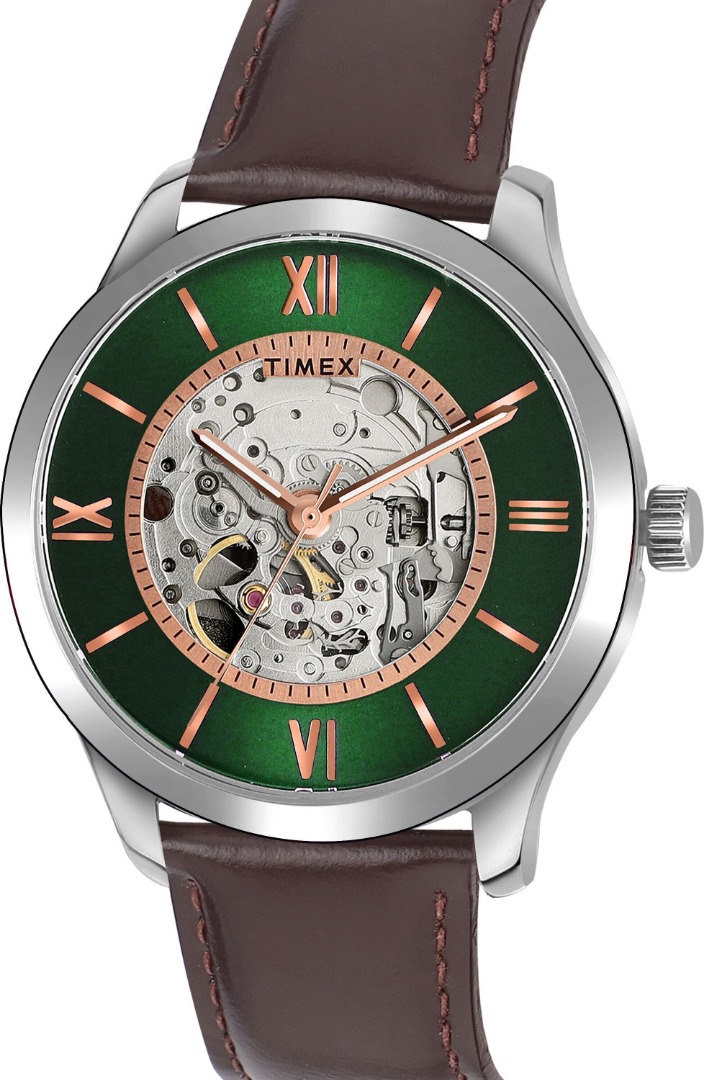 TIMEX Automatic Green Dial Analog Watch  - For Men