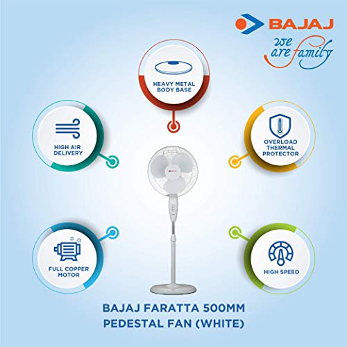 Bajaj Farrata Neo 160W Pedestal Fan