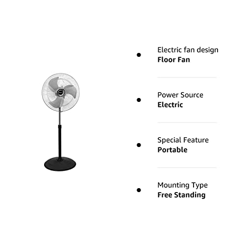 Havells V3 100W 450mm Oscillating Pedestal Fan