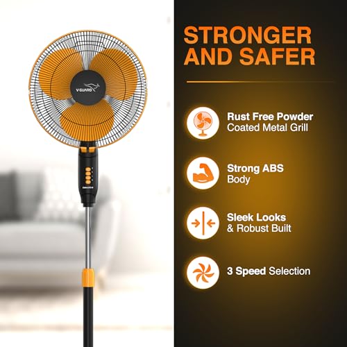 V-Guard Esfera STS 60W 400 mm Pedestal Fan