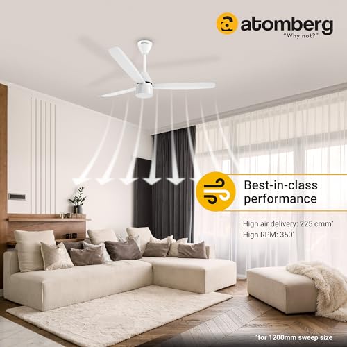 Atomberg Renesa Prime Remote Ceiling Fan 1200mm