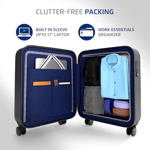 Safari Aviator 50 cm Cabin Overnighter Laptop Trolley Bag