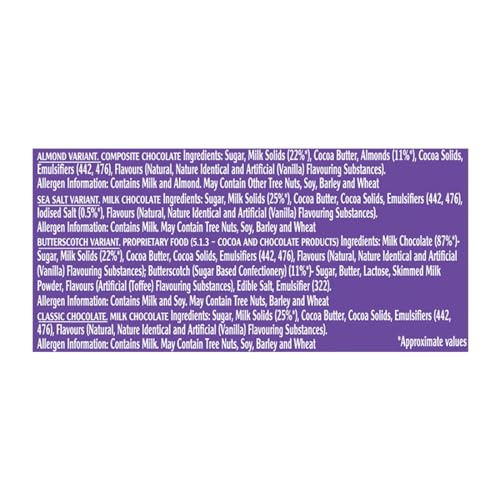 Cadbury Dairy Milk Silk Miniatures Premium Assorted Chocolate Gift Pack, 240 g