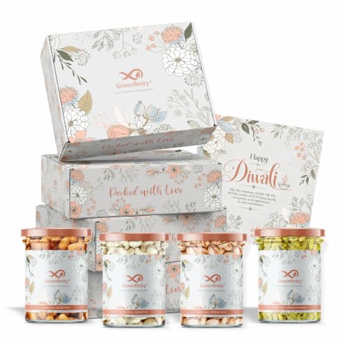 GreenFinity Diwali Gift Pack | Premium Dry Fruits Bo