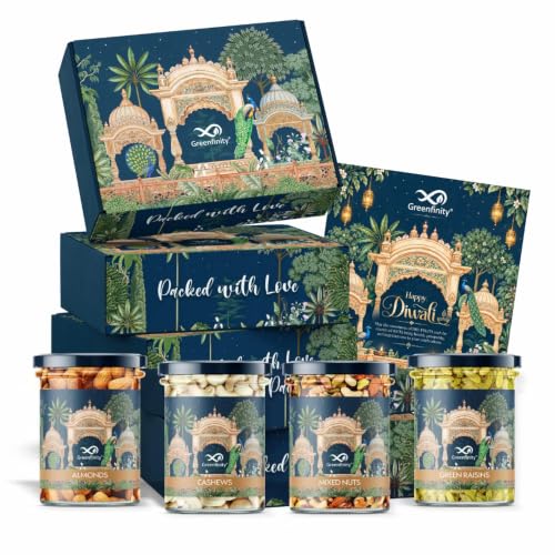 Greenfinity Diwali Special Dry Fruits Gift Hamper fo