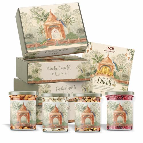 Greenfinity Luxury Diwali Dry Fruits Gift Hamper | P