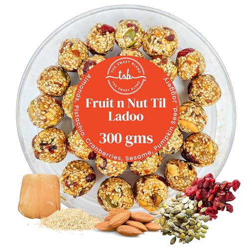 THE SWEET BLEND Special Fruit & Nut Til Ladoo Box | THE SWEET BLEND Special Fruit & Nut Til Ladoo Box |