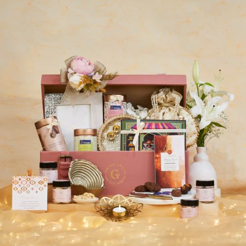 The Gift Studio Majestic Diwali Trunk – Dark Chocola