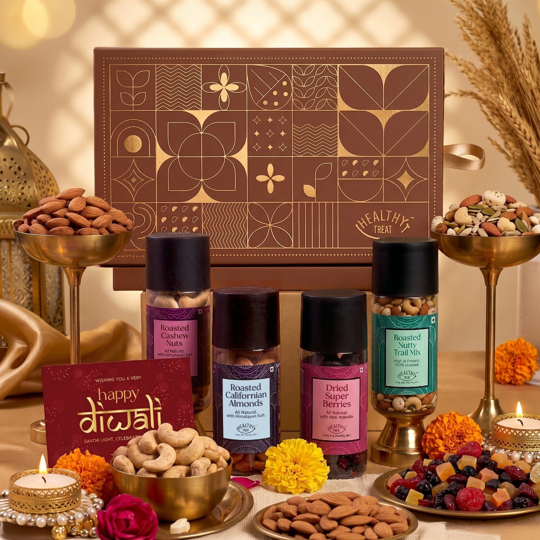 Healthy Treat Delight Diwali Gift Hamper, Roasted Dr