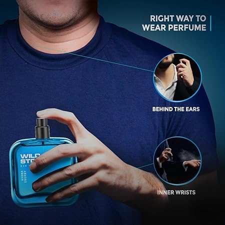 Wild Stone Hydra Energy Premium Eau De Parfum for Men