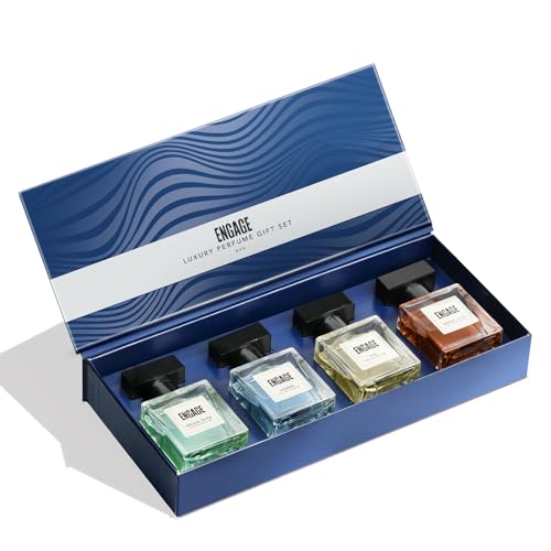 Engage Luxury Perfume Gift Pack for Men, Pack of 4