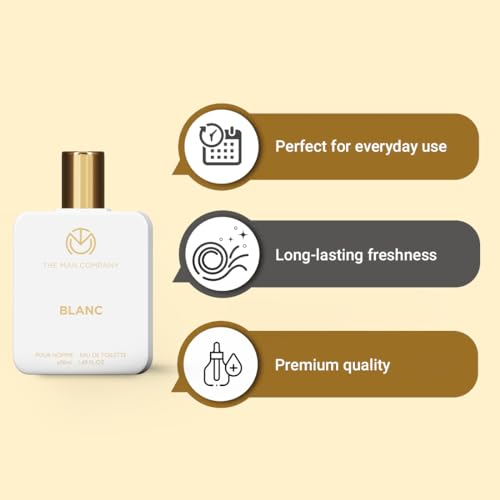 The Man Company Blanc Edt Perfume Musk, Citrusy & Aromatic Scent For Men