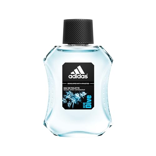 Adidas Ice Dive Edt Spray For Men Citrus, Amber Wood