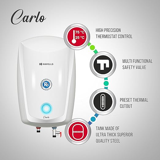 Havells Carlo 5L 3000W Instant Water Heater