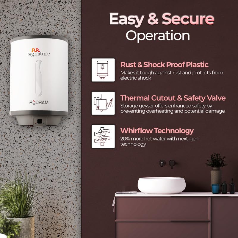 RR Signature Rudram 15L Water Heate