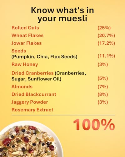 Crunch-loaded Nuts & Berries Muesli