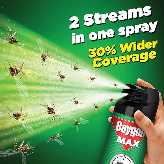 Baygon Max Mosquito and Fly Killer Spray