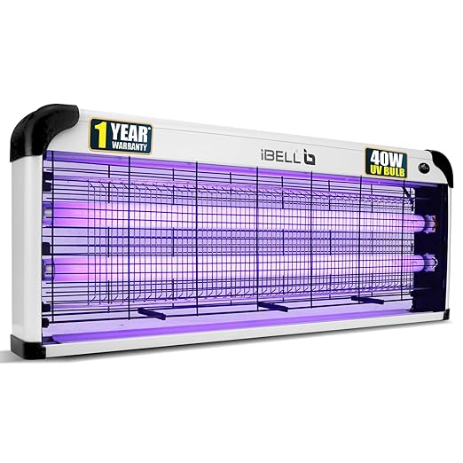 iBELL M202IK Insect Killer Machine 40W Bug Zapper with Aluminium Body & UV Bulbs