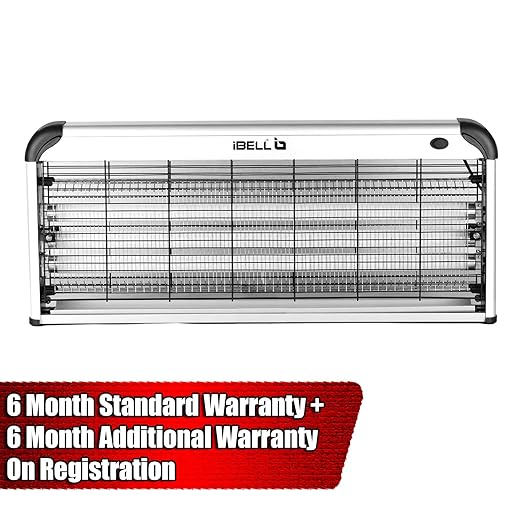 iBELL M202IK Insect Killer Machine 40W Bug Zapper with Aluminium Body & UV Bulbs