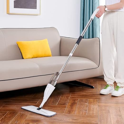 BROGBUS Spray Mop Set with Microfiber Washable Pad