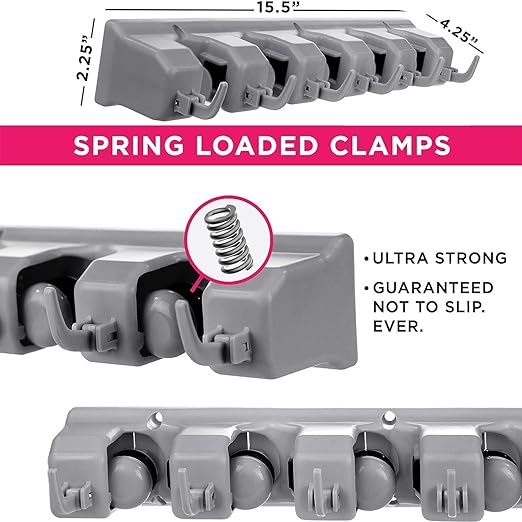 Chillyfit Broom Holder Wall Mounted