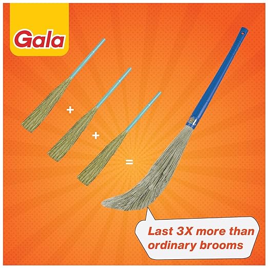 Gala No Dust Broom Extra Long For Floor Cleaning Multipurpose