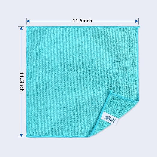 HOMEXCEL Microfiber Cleaning Cloth (Pack of 12)