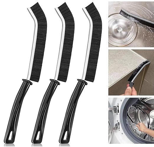 VazzLox Mini Gap Cleaning Brush Hard Bristle Gap Brush (Pack of 3)