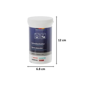 Bosch Siemens Quick Descaler For Appliances