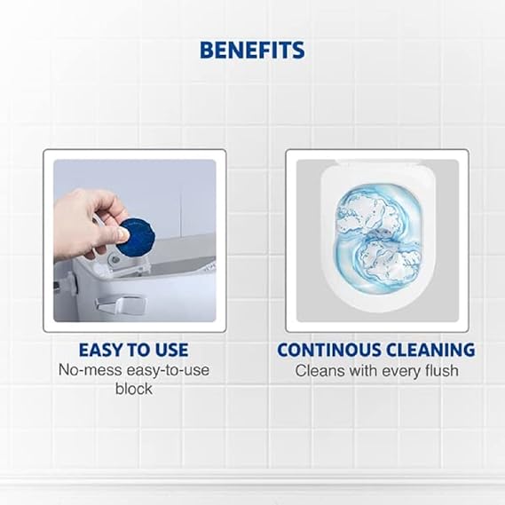 Harpic Flushmatic In-Cistern Toilet Cleaner Blocks (Pack of 6)