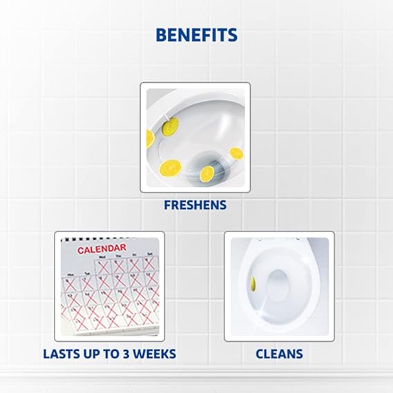 Harpic Hygienic Toilet Cleaner Rim Block