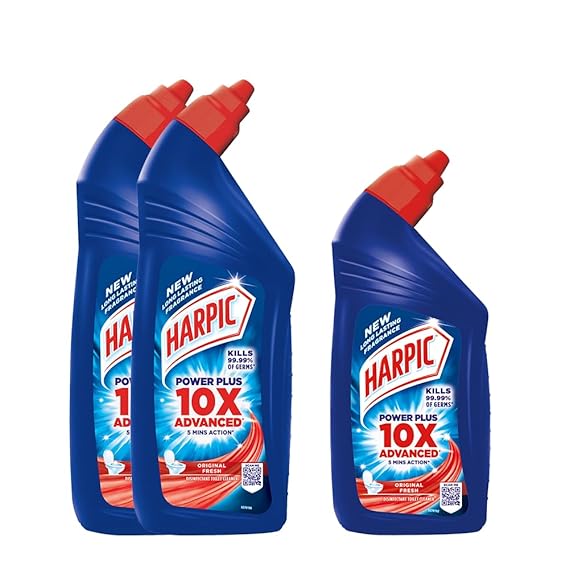 Harpic Original Disinfectant Toilet Cleaner Liquid Suitable for Toilet Bowls
