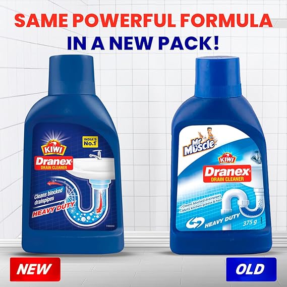 Kiwi Mr. Muscle Kiwi Dranex Drain Cleaner Powder