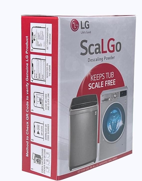 LG ScaLGo Original Descaling Powder for Washing Machines (Pack of 3)