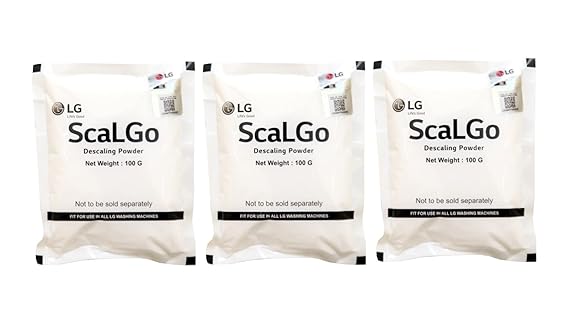 LG ScaLGo Original Descaling Powder for Washing Machines (Pack of 3)