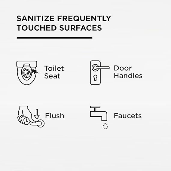 Pee Safe Toilet Seat Sanitizer Spray Lavender