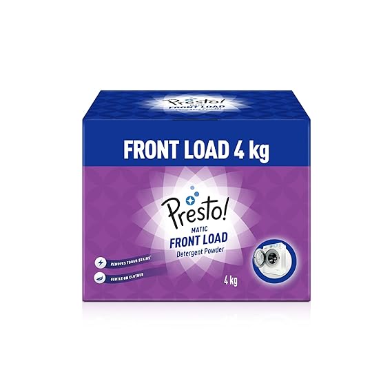 Amazon Brand - Presto Matic Front Load Detergent Powder