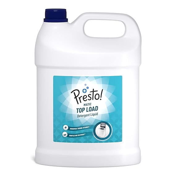 Amazon Brand - Presto Matic Top Load Detergent Liquid