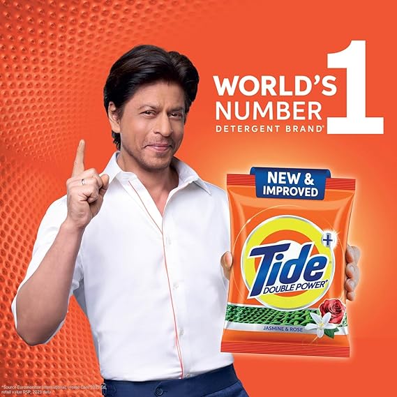 Tide Plus Double Power Detergent Washing Powder Jasmine & Rose