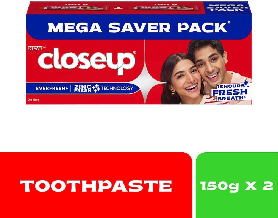 Closeup Long lasting 18 Hours Of Fresh Breath & Whit