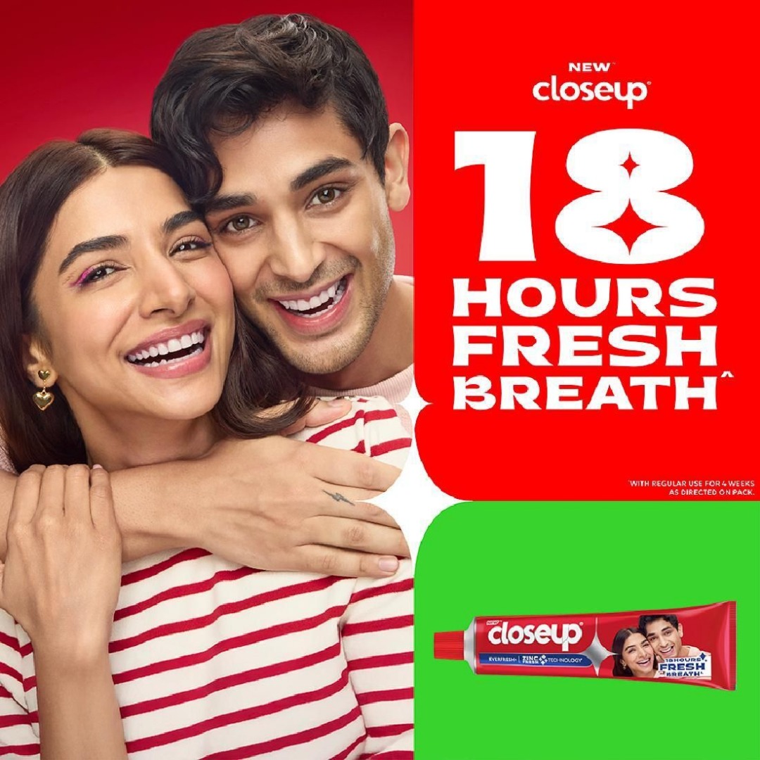 Closeup Long lasting 18 Hours Of Fresh Breath & White Teeth Toothpaste