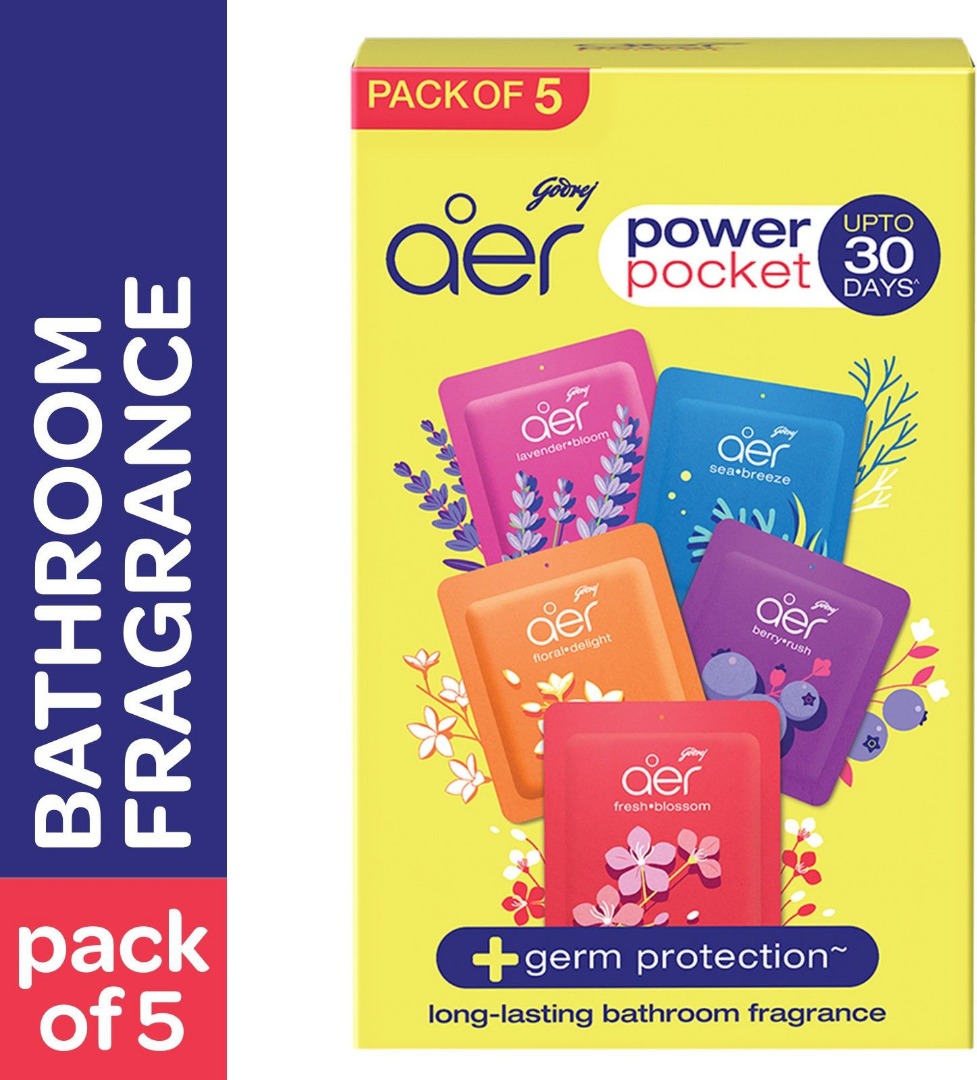 Godrej Aer Power Pocket Assorted Fragrance Blocks