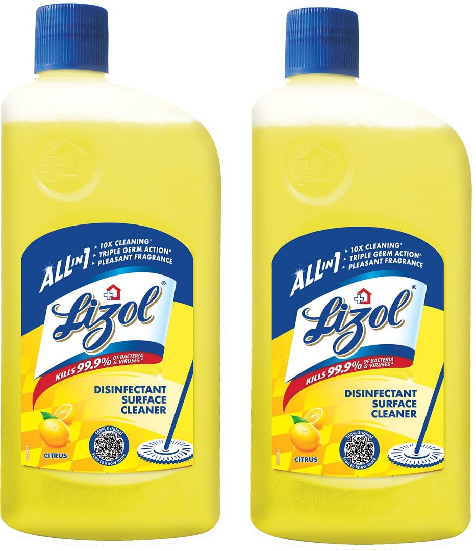 Lizol Disinfectant Surface and Floor Cleaner Citrus