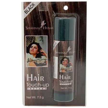 Shahnaz Husain Instant Hair Touch-Up Plus Root Touch Up, Black