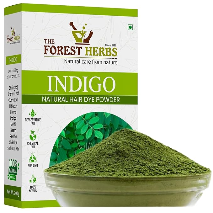 The Forest Herbs Natural Care From Nature Indigo Leaves Powder