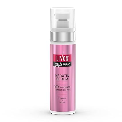 Livon Style Pro Keratin Hair Serum for Women