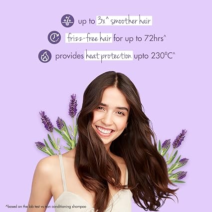 Love Beauty & Planet Argan Oil & Lavender Hair Serum for Smooth Frizz-Free Hair